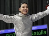 La mexicana Natalia Botello se proclamó campeona en sable femenil de esgrima en la NCAA.