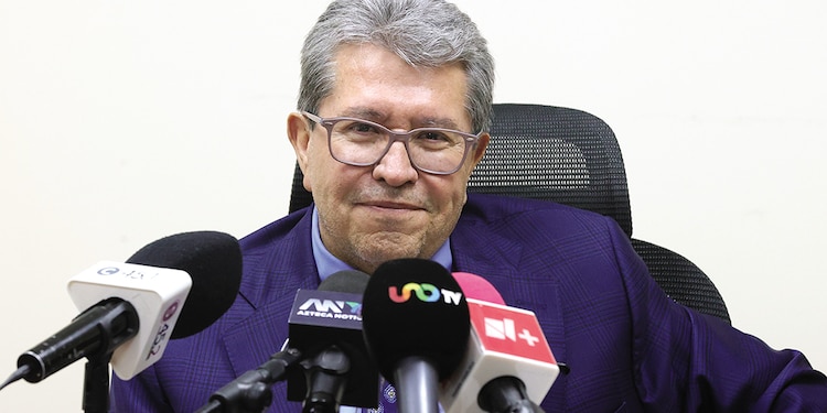 Conferencia de prensa del diputado Ricardo Monreal