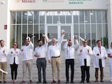 El paquete de financiamiento conjunto de 7 mil 702 millones de pesos agrupa recursos estatales, del ISSSTE y del IMSS-Bienestar.