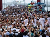 Presidenta encabeza inauguración del puente vehicular Nichupté, en Cancún, Quintana Roo.