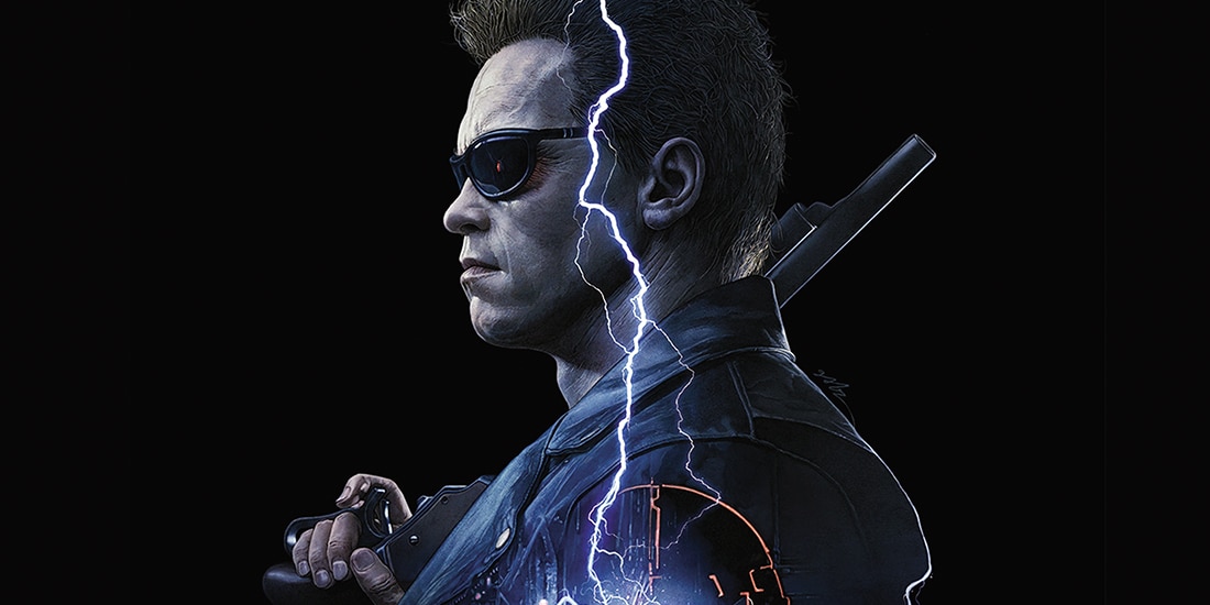 Arnold Schwarzenegger, en un póster de la cinta remasterizada.