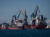Aspectos del Puerto de Veracruz, el cual labora con normalidad luego de que el presidente Andrés Manuel López Obrador informó sobre la concesión otorgada por 50 años más a la Administración Portuaria Integral de Veracruz.
FOTO: VICTORIA RAZO/CUARTOSCURO.COM