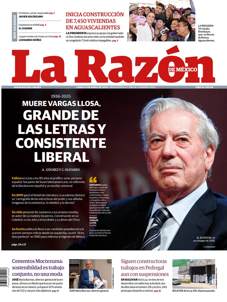 La Razón 14 abril 2025