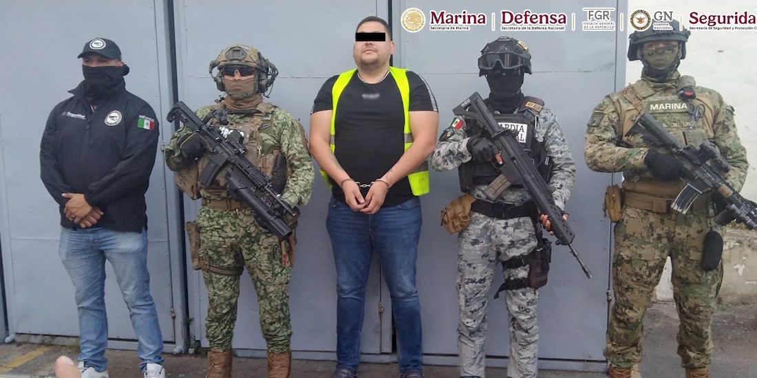 Detenido en Zapopan, Jalisco, Arturo Enrique “N”, alias “El Nenuco”, presunto operador del Cártel de Sinaloa.