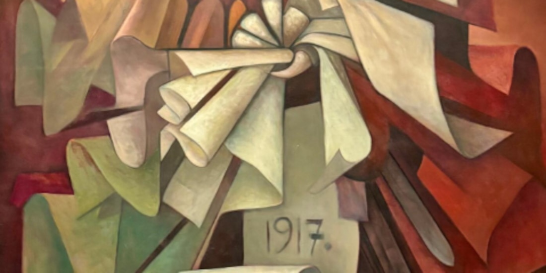 El nacimiento de la Patria (1971). Se exhibe en Bellas Artes.