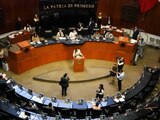 Oposición tira sesión del Senado para frenar reformas a Ley de Amparo y de Amnistía.