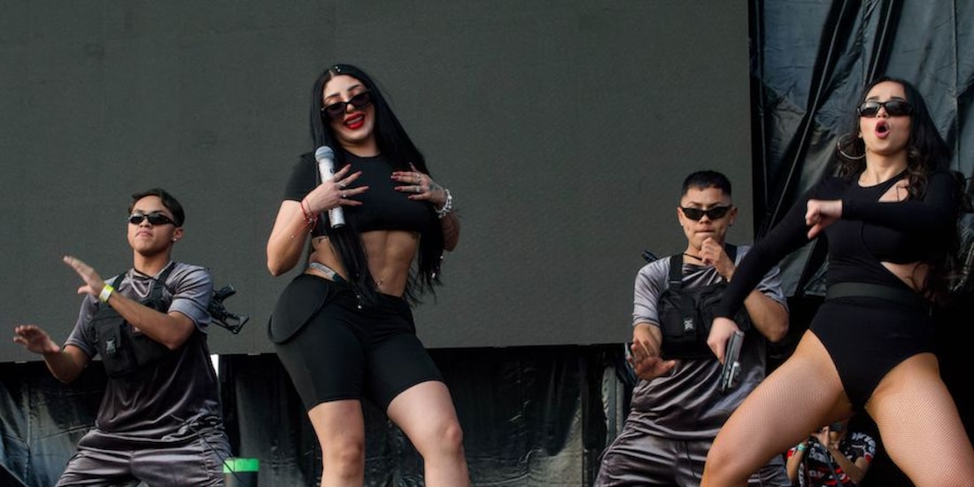 Bellakath, en el Festival Hellow Vibes, en la CDMX, en marzo pasado.