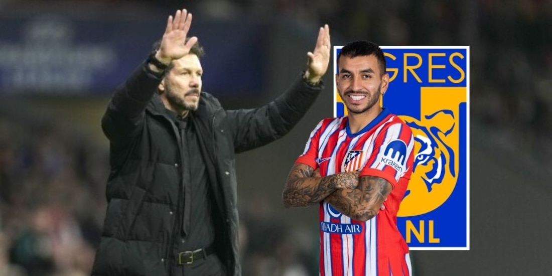 Diego Simeone habla sobre la salida de Ángel Correa del Atlético de Madrid.