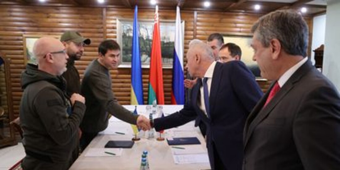 Negociaciones entre Rusia y Ucrania.