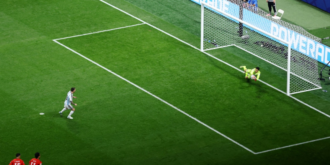 Leo Messi vuelve a fallar un penal.