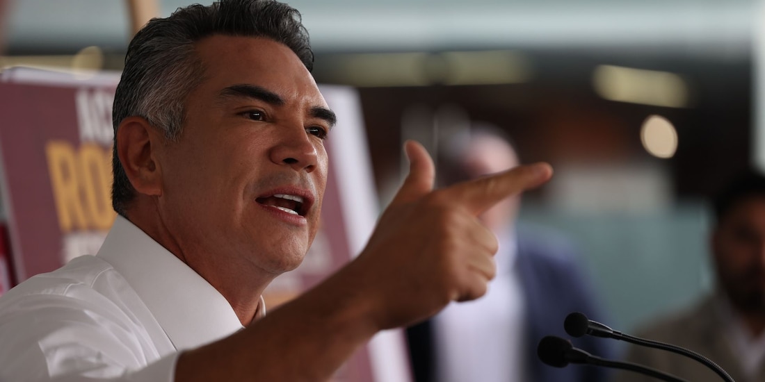 Alejandro Moreno Cárdenas, coordinador y presidente nacional del Partido Revolución Institucional (PRI)