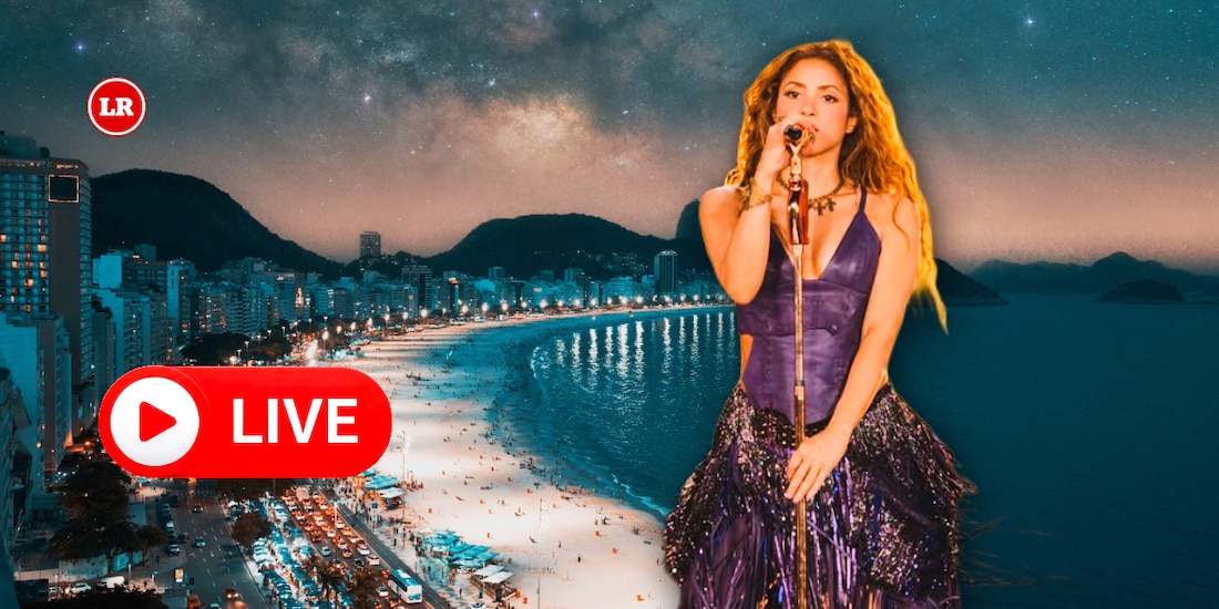 ¿A qué hora y dónde ver el concierto de Shakira en Copacabana desde México?