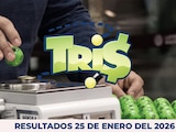 Resultados del Tris de hoy 25 de enero del 2026.