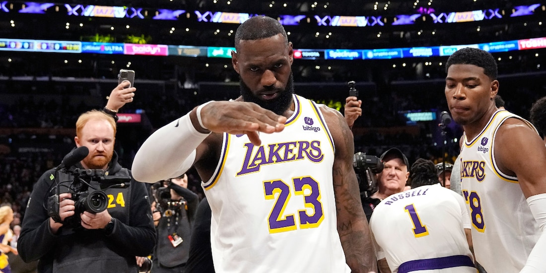 LeBron James dejó de formar parte de los Lakers después de ocho años con Los Ángeles.