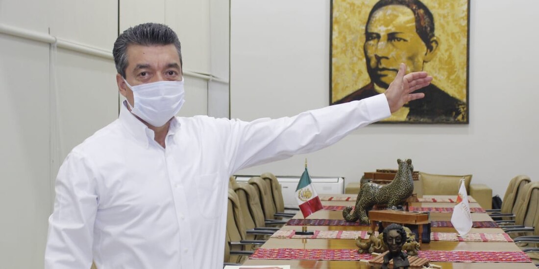 Rutilio Escandón, gobernador de Chiapas.