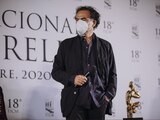 El cineasta Alejandro González Iñárritu, durante la ceremonia de apertura del Festival Internacional de Cine de Morelia.