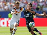 Una acción del Alemania vs Paraguay, de los 16vos de final de la Copa del Mundo 2026