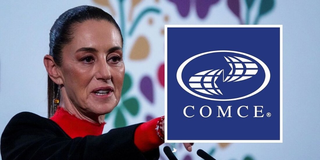 COMCE respalda a Sheinbaum en imposición de aranceles por parte de EU.
