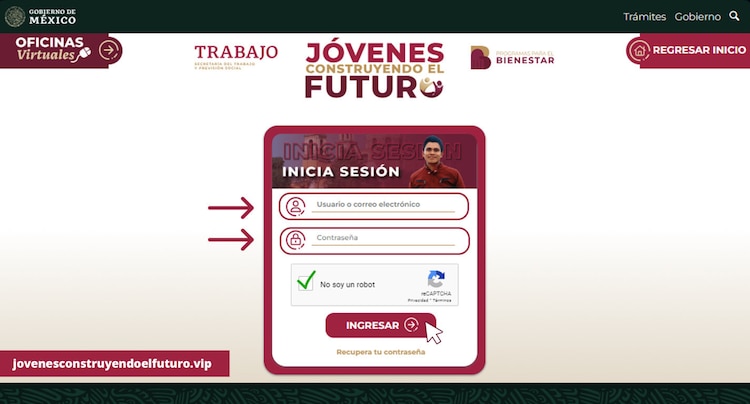 Plataforma de Jóvenes Construyendo el Futuro.