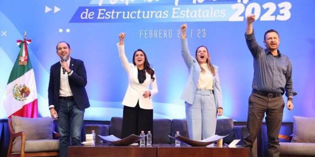 PAN establece estrategia con plataforma electoral y lista de senadores para 2024.