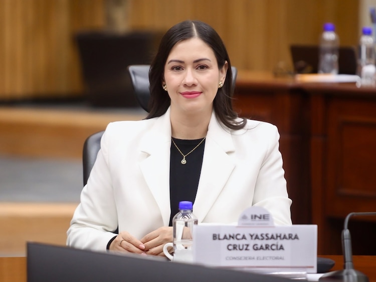Blanca Yassahara Cruz García, presidenta provisional del INE