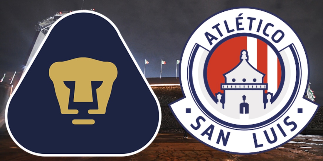Pumas recibe al Atlético de San Luis en la continuación de la Fecha 10 de la Liga MX.