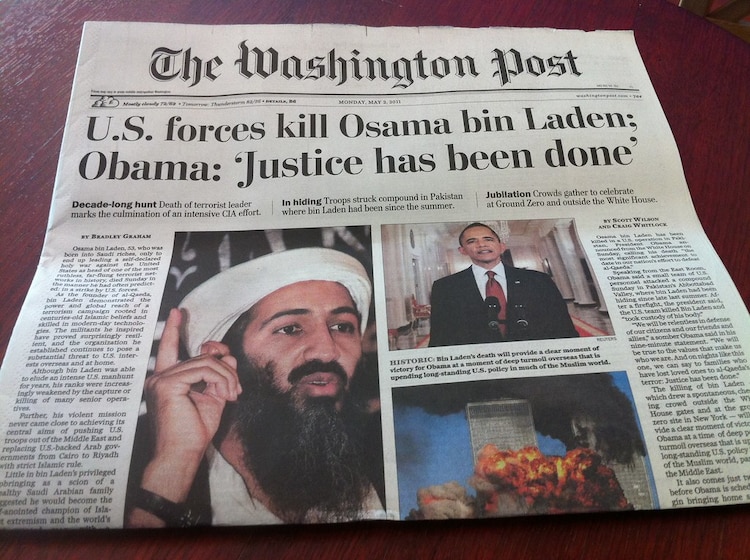 Un día como hoy, pero de 2011, el expresidente de EU Barack Obama anunció la muerte de Osama Bin Laden: "se hizo justicia", aseguró.