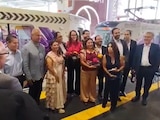 Autoridades capitalinas en la reinauguración.