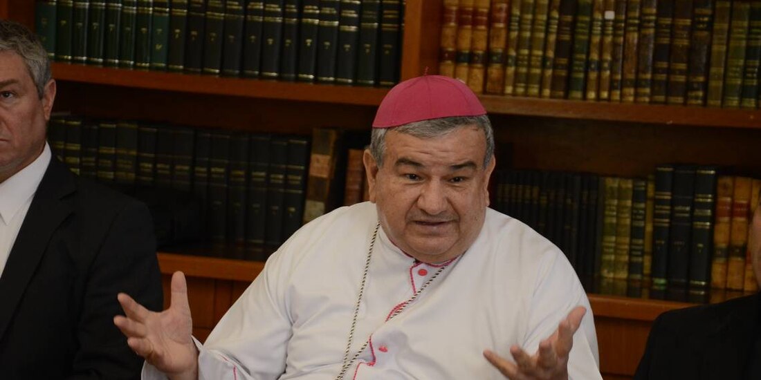 El Arzobispo Carlos Garfias Merlos en imagen de archivo.