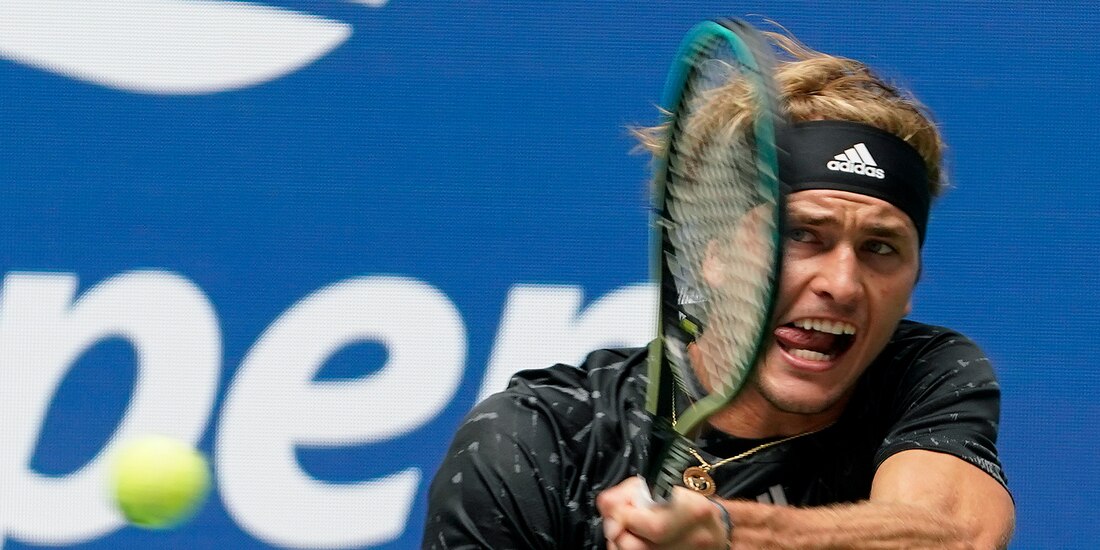 Alexander Zverev, en el US Open 2021