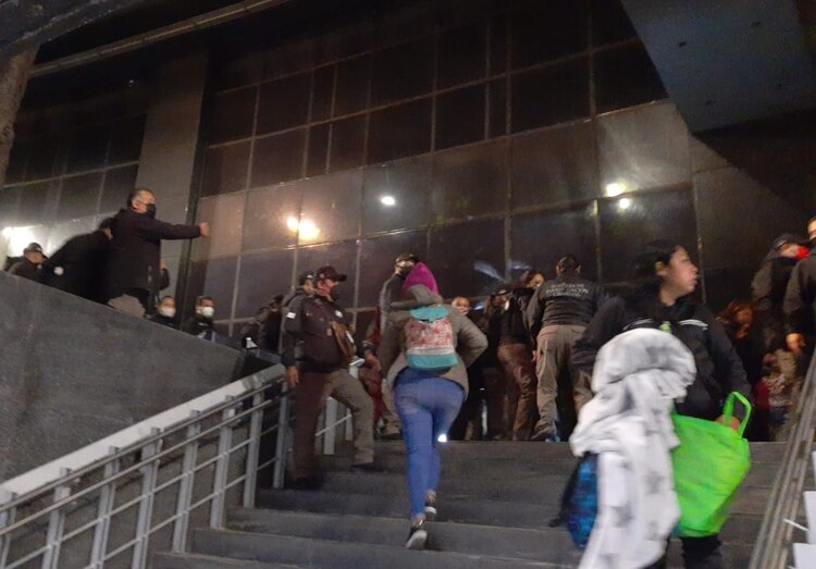 Desalojo Kenia Hernández