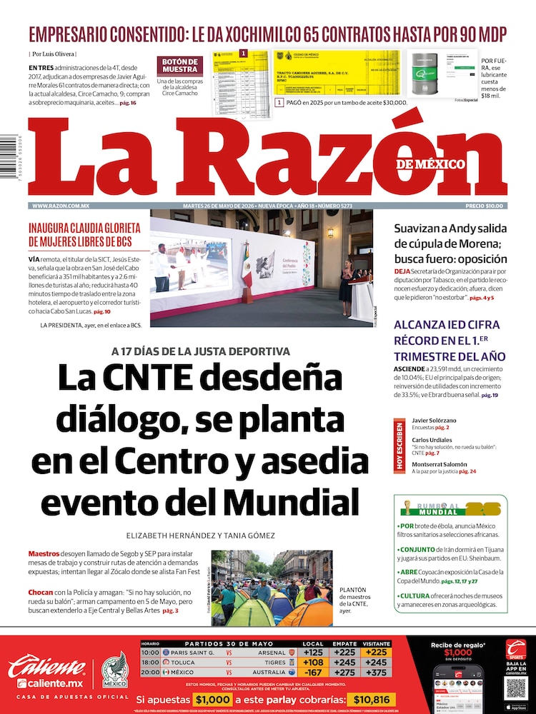 La Razón 26 Mayo 2026