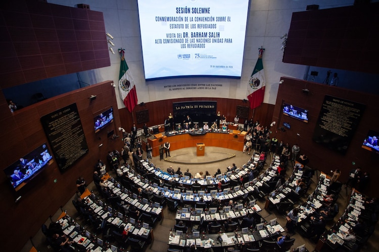 Sesión del Senado de la República, en sesión del 29 de septiembre de 2026.