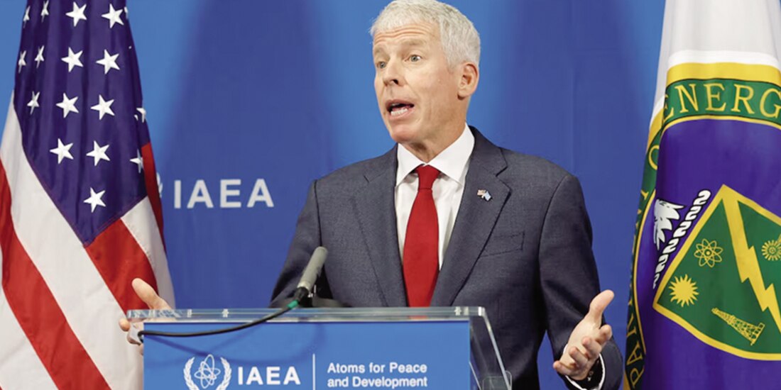 El secretario de Energía de Estados Unidos, Chris Wright, el 15 de septiembre.