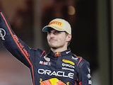 Max Verstappen celebra uno de sus triunfos en la Temporada 2025 de la Fórmula 1, en la que terminó segundo.