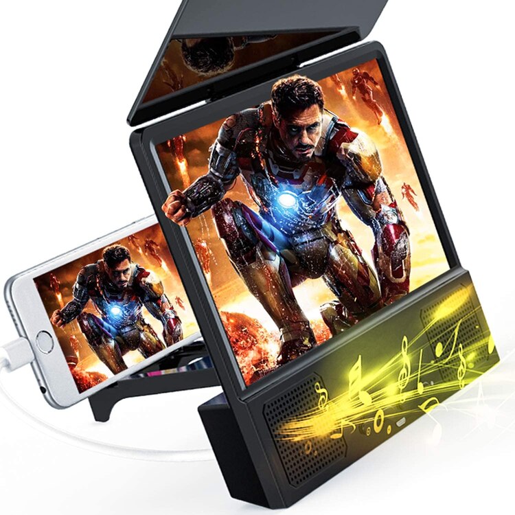 Algunas lupas de pantalla cuentan con amplificadores de sonido para disfrutar aún más de la visualización de tus videos favoritos