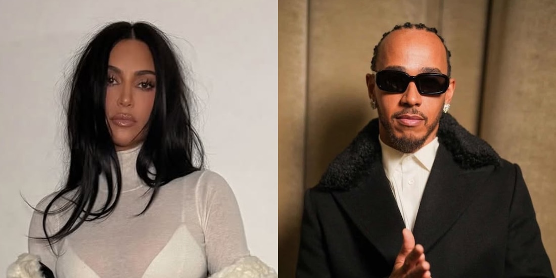 Captan a Kim Kardashian y Lewis Hamilton en escapada romántica