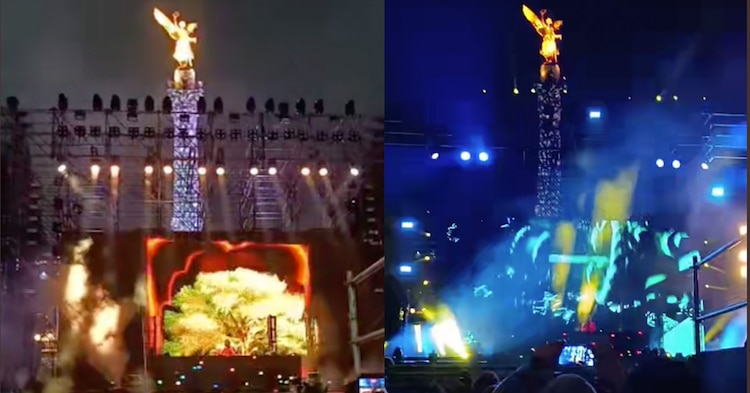 Fiesta Electrónica en el Ángel en Reforma por Año Nuevo 2026