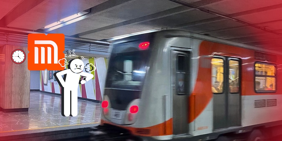 Tiempos de espera HOY en el Metro CDMX