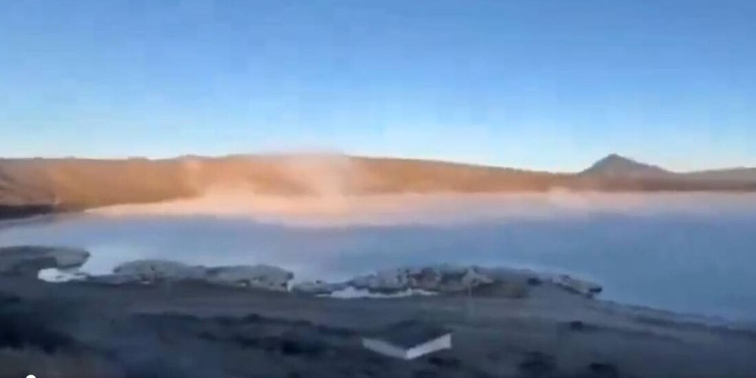 Laguna de Alchichica.