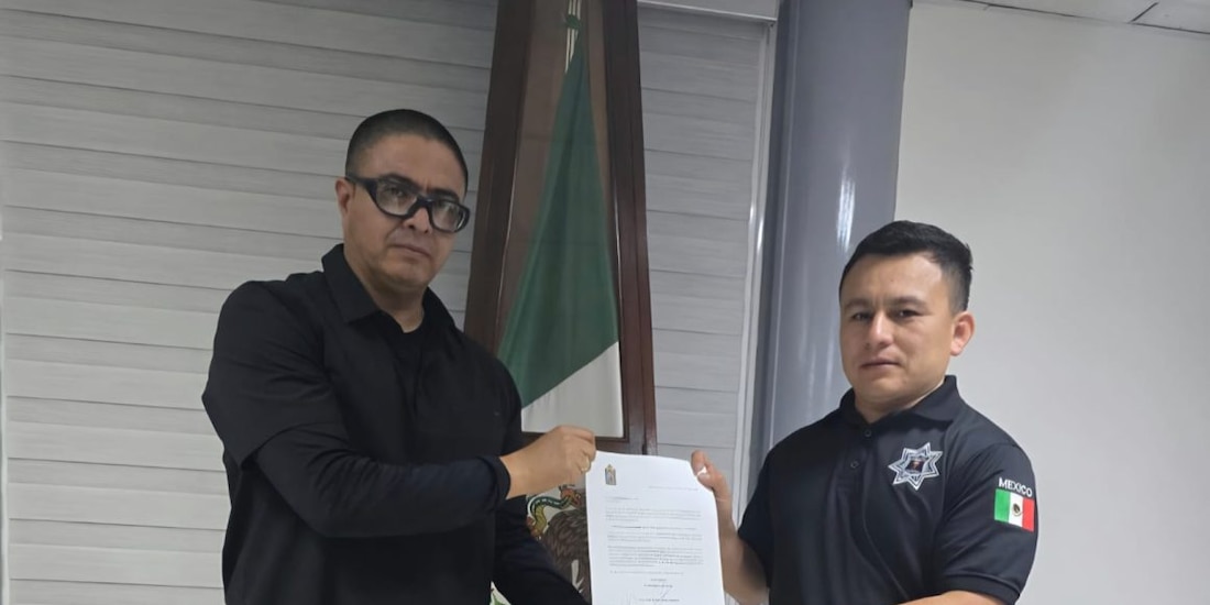 Designan a Luis Felipe Córdova como nuevo director de la Unidad de Vialidad de Culiacán.