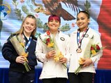 Alexa Moreno cosechó el oro en el Campeonato Panamericano de gimnasia artística en Medellín, Colombia.