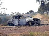 Murieron calcinados dentro de una camioneta en Valle de Santiago, Guanajuato