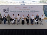 Presidenta Claudia Sheinbaum encabeza inicio de obra de Hospital General Regional IMSS Oaxaca.