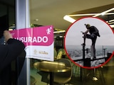 Hombre realiza peligroso salto desde hotel en Guadalajara