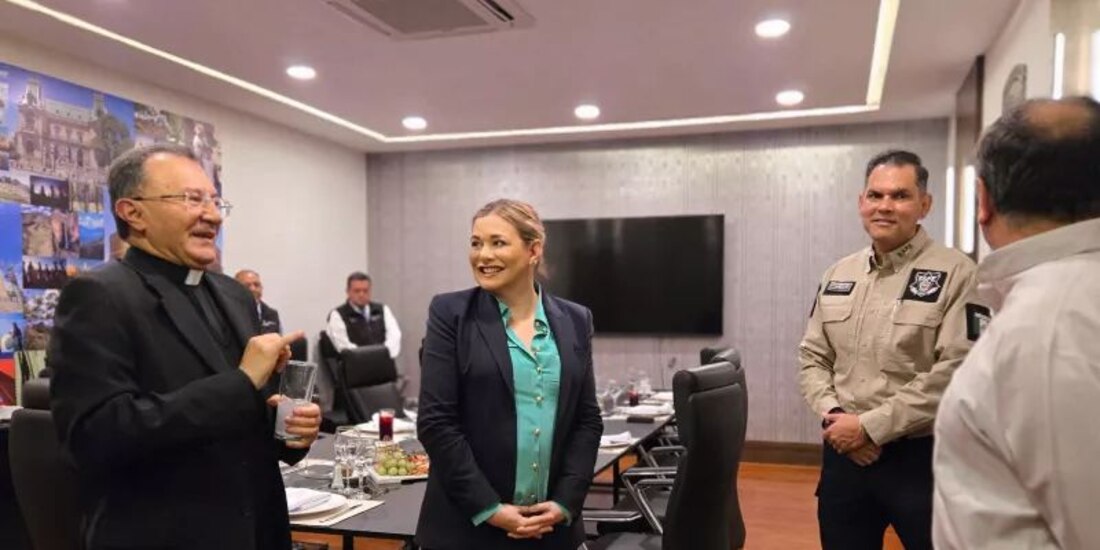 En la imagen, Maru Campos y Joseph Spitieri.