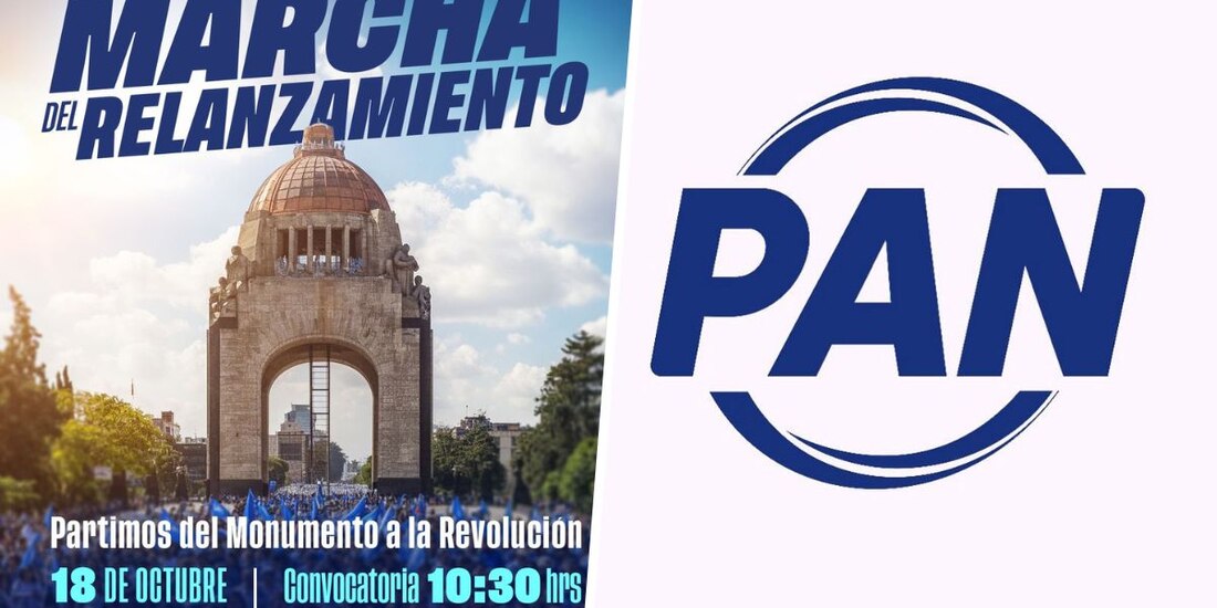 PAN celebra evento y marcha por Relanzamiento.