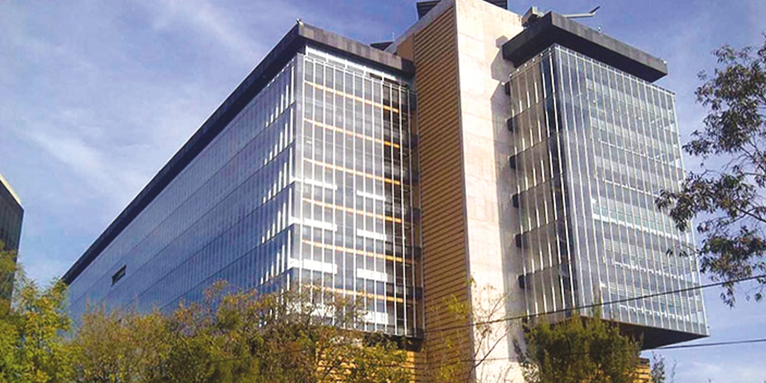 El edificio de la ASF en la carretera Picacho-Ajusco cuenta con 15 niveles, que comprenden sótano, auditorio, comedor, estacionamiento y terraza, entre otras áreas.