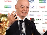 El mandatario en una conferencia de prensa durante la Copa del Mundo que se celebró el mes pasado.