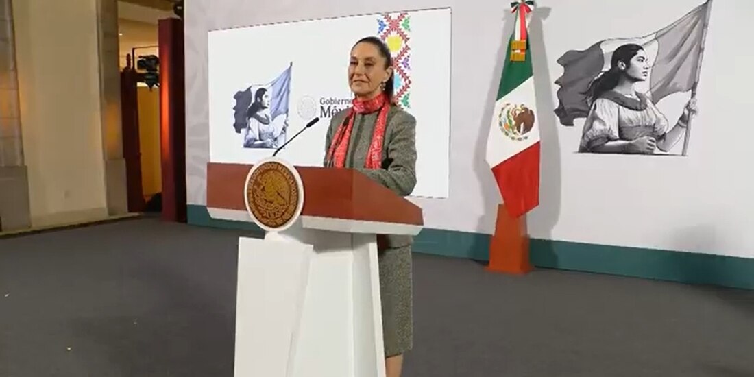 Claudia Sheinbaum, Presidenta de México.